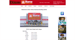 Desktop Screenshot of dixonhomebuildingcentre.com